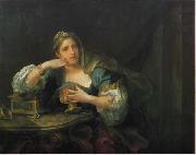 William Hogarth Sigismunda Mourning over the Heart of Guiscardo oil painting